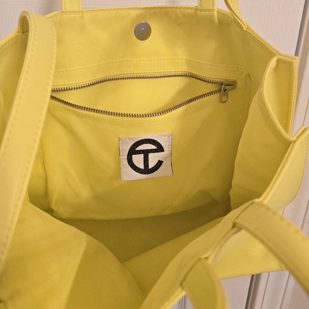Telfar Yellow Tote Bag - Picture 5 of 9